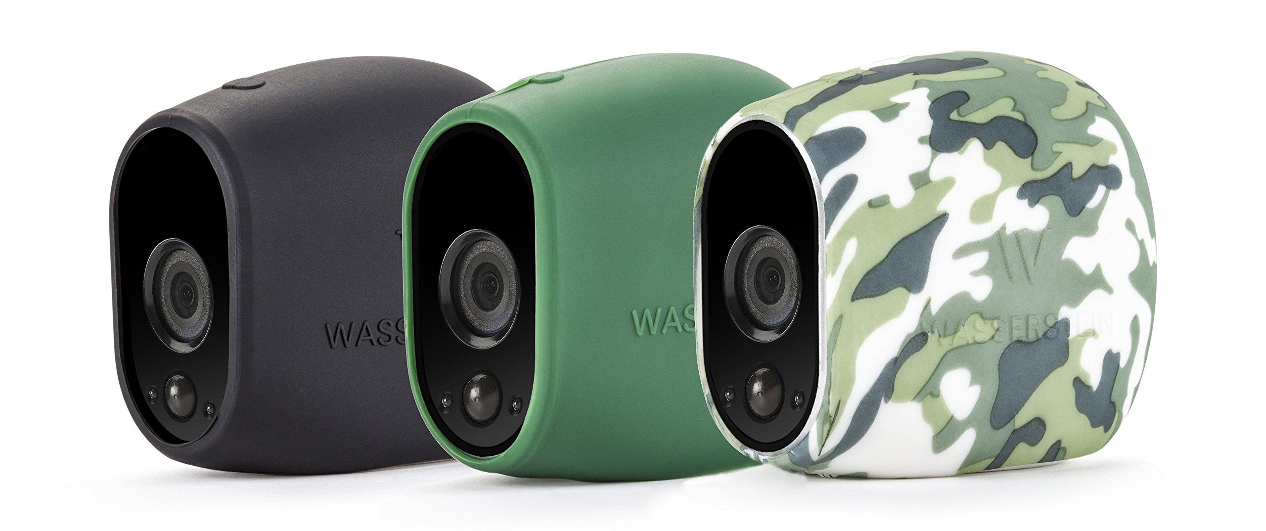 3 x Silicone Skins Compatible with Arlo HD Smart Security - 100% Wire