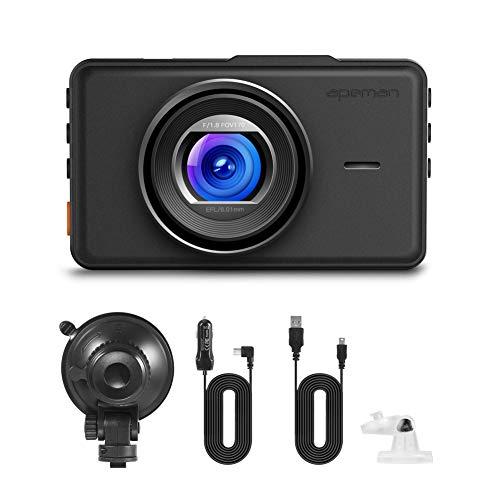 APEMAN Dash Cam Dashboard FHD 1080P Car Camera DVR Recorder with 3.0