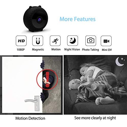 Mini Hidden Wireless Spy Camera with Strap and