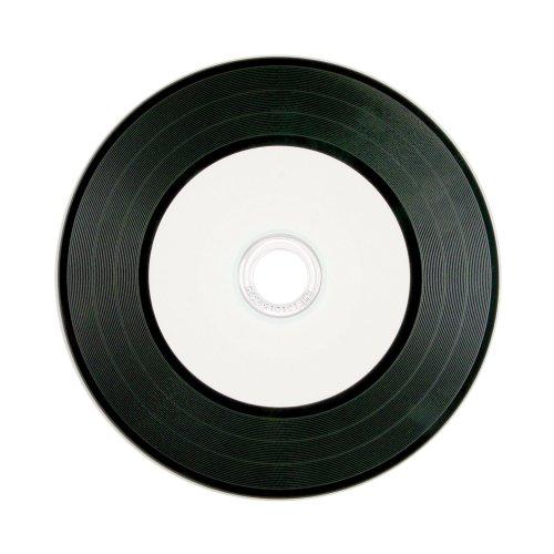 verbatim cd r 80min 52x with digital vinyl surface white inkjet